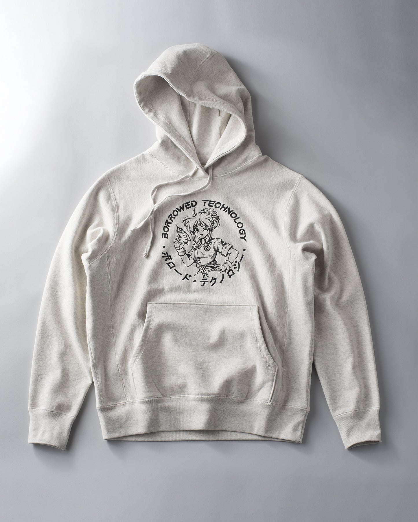 Emissary Emi - Hooded Sweatshirt - Oatmeal